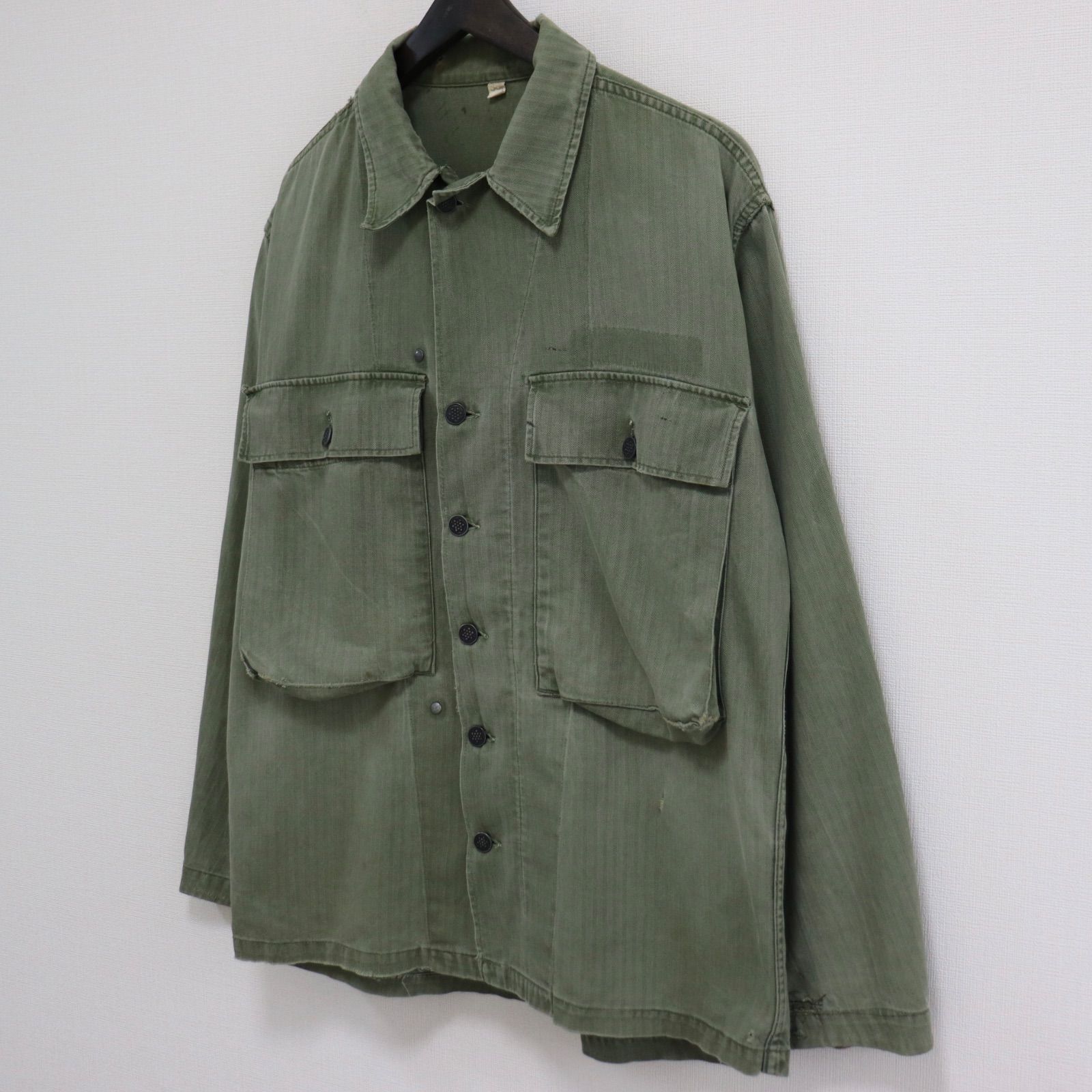 40s M-43 13スター　ヘリンボーンジャケット 40s 40年代 アメリカ軍 米軍 ヘリンボーンツイル オリーブ