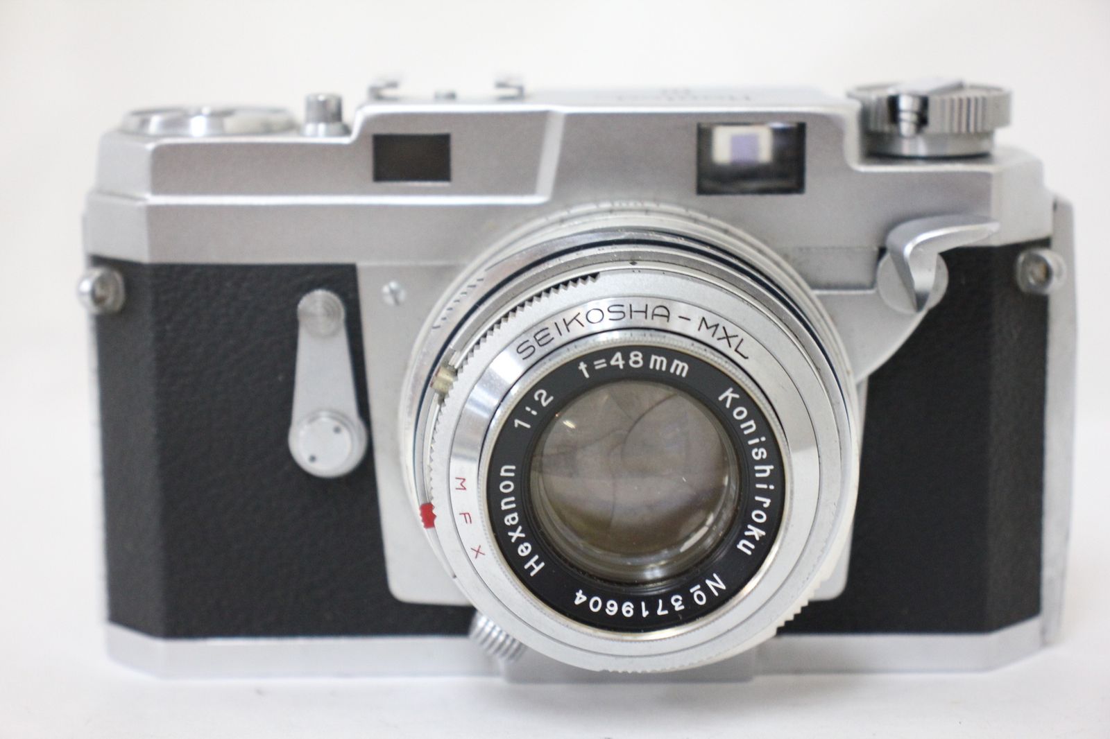 ★極上★コニカ IIA Konishiroku Hexanon 48mm F2 訳あり品】 コニカ KONICA III Konishiroku Hexanon 48mm F2