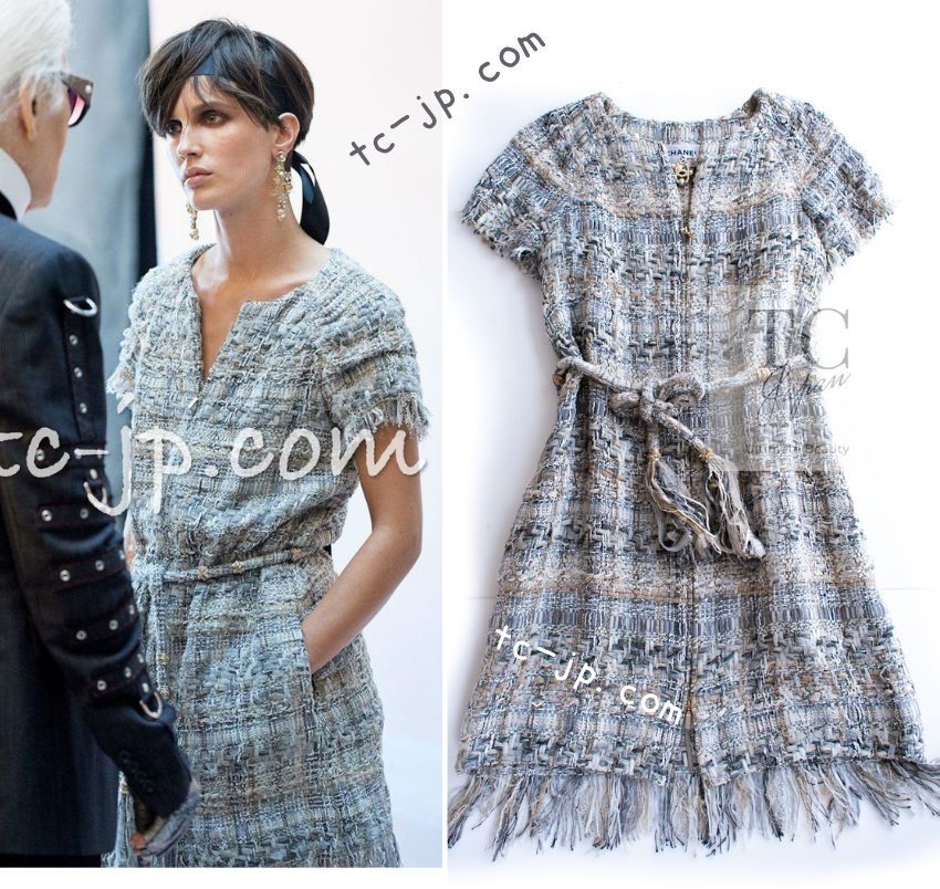 CHANELワンピース38 CHANEL シャネル ワンピース ドレス P56998K07465 レディース38