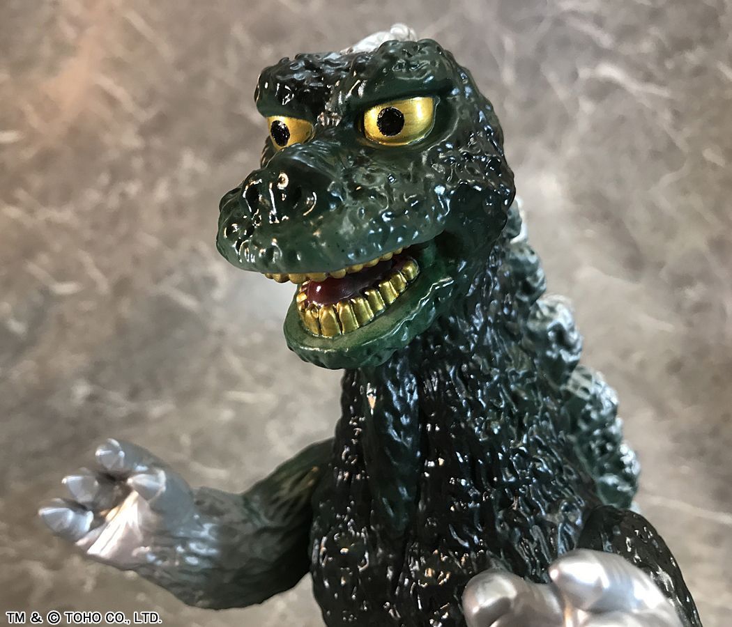 復刻版ポピー 購入 『グレートザウルス ゴジラ』 ソフビ グリーン Ver.