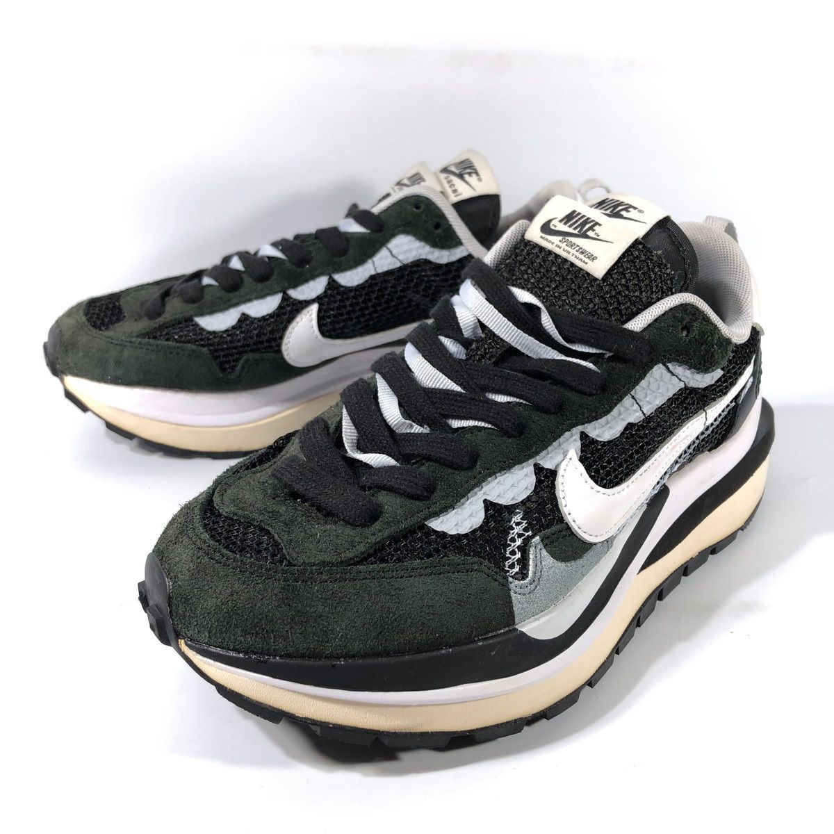 ナイキ x サカイ Sacai NIKE VAPOR WAFFLE Black and White ヴェイパー