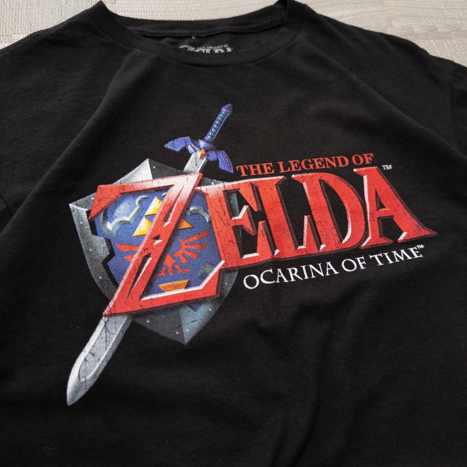 古着 00s The Legend of ZELDA ゼルダの伝説 ” 時のオカリナ” Tシャツ 