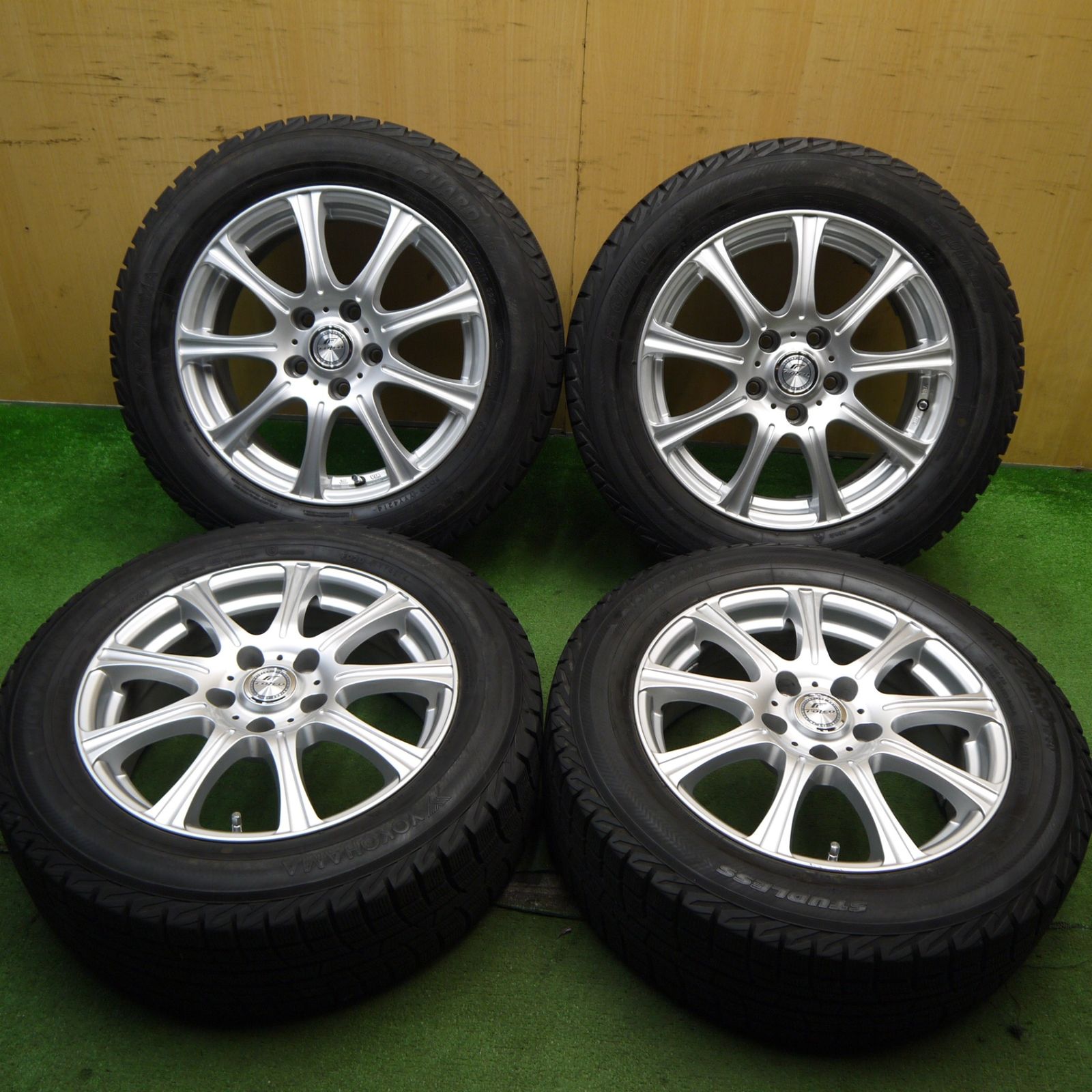 バリ溝 キレイ 9.5分 スタッドレス 205|60R16 ヨコハマ アイスガード iG30 FOLEO フォレオ 16インチ PCD114.3|5H 5060302Hス