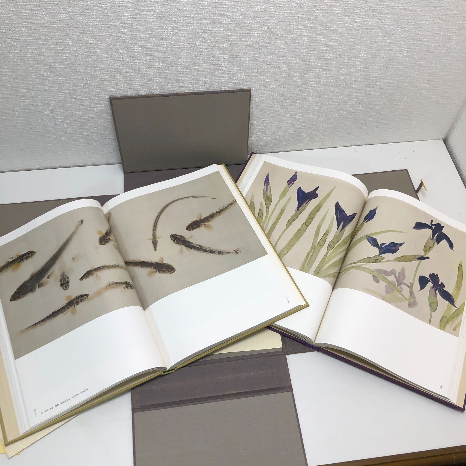 速水御船 作品と素描　全二巻揃 光村図書 定価70,000円 　250616- 速水御船 作品と素描 全二巻揃 光村図書 定価70,000円 大版図版
