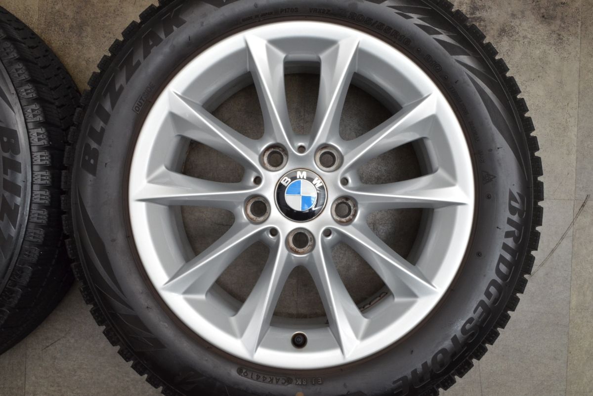 バリ溝】BMW F20 1シリーズ 純正 16in 7J +40 PCD120 ブリヂストン 