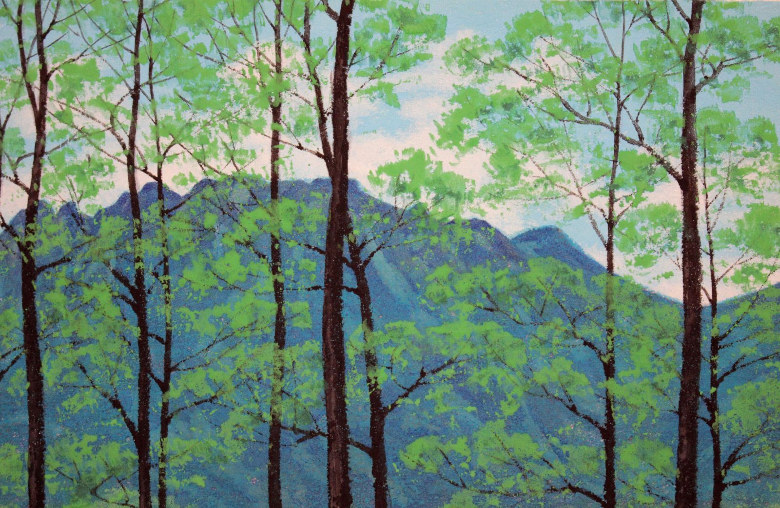 水戸 童 日本画『戸隠高原』【真作保証】 絵画 水戸 童 日本画『戸隠高原』【真作保証】 絵画 - メルカリ