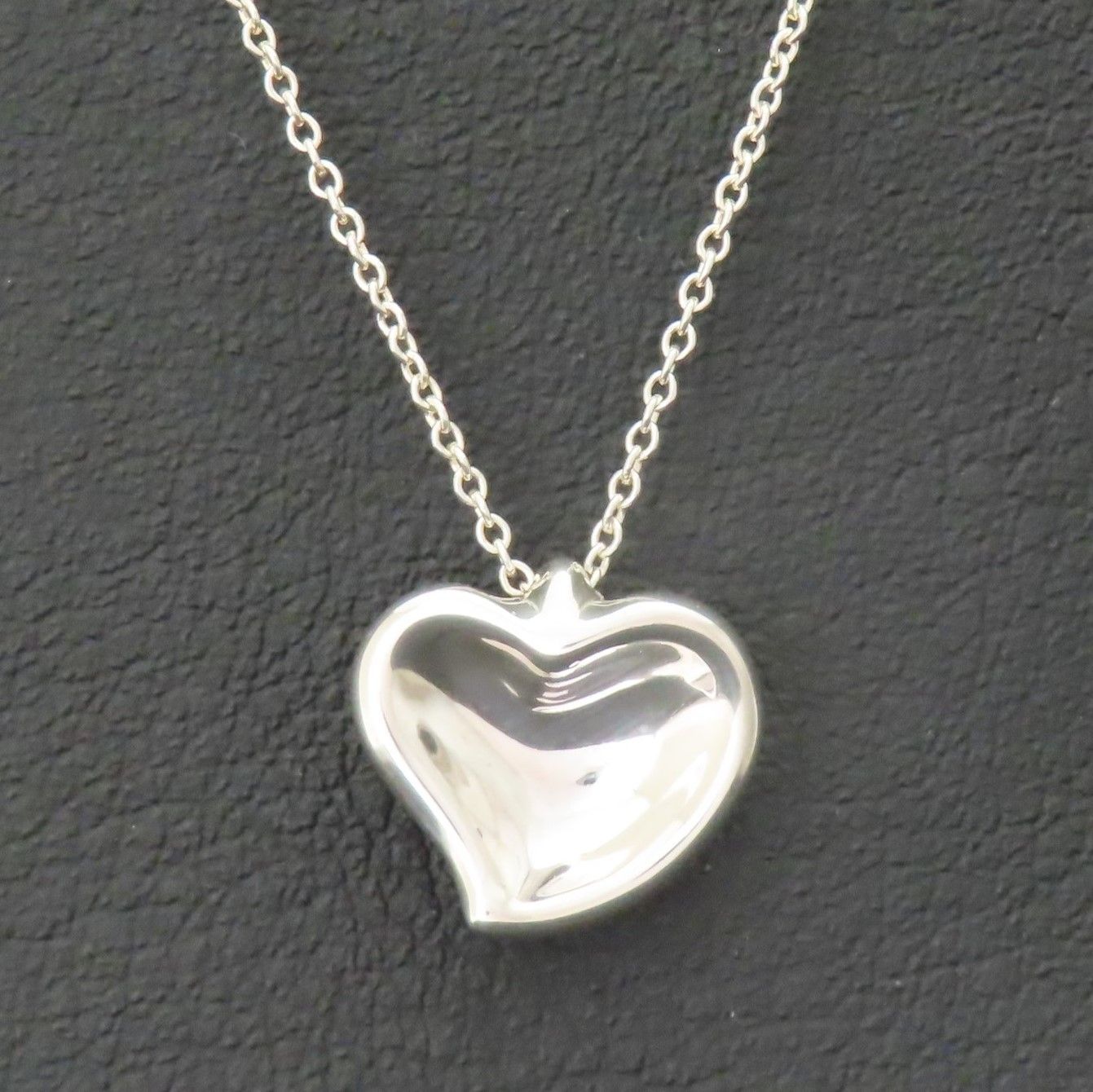 新品同様 美品 TIFFANY&Co. ティファニー フルハート ネックレス 