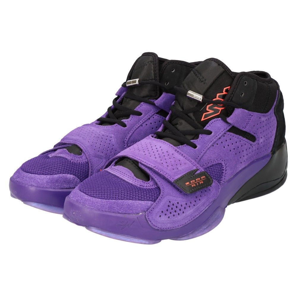RU-5195　ナイキ　ジョーダン　ザイオン　パープル　27cm JORDAN BRAND JORDAN ZION 2 PF COURT PURPLE/BLACK-BRIGHT