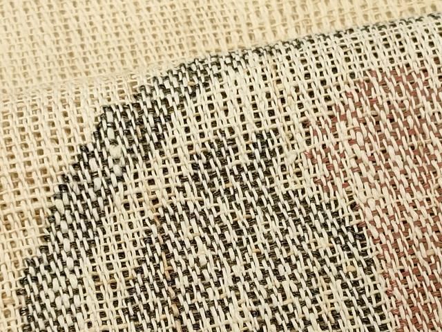 平和屋着物＊夏物　八寸名古屋帯　竜田川　化繊　CAAW8933oy 平和屋着物＊夏物 八寸名古屋帯 竜田川 化繊 CAAW8933oy 平和屋着物＊