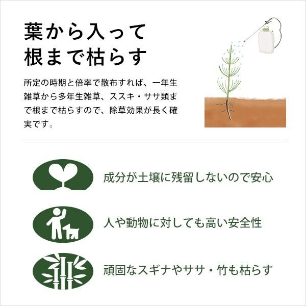 サンフーロン 除草剤 10L 500ml×20本セット