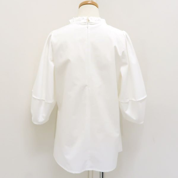 bow.a tubomi blouse ブラウス bow.a つぼみ ブラウス ホワイト ＃F 五分袖 TUBOMI TSUBOMI