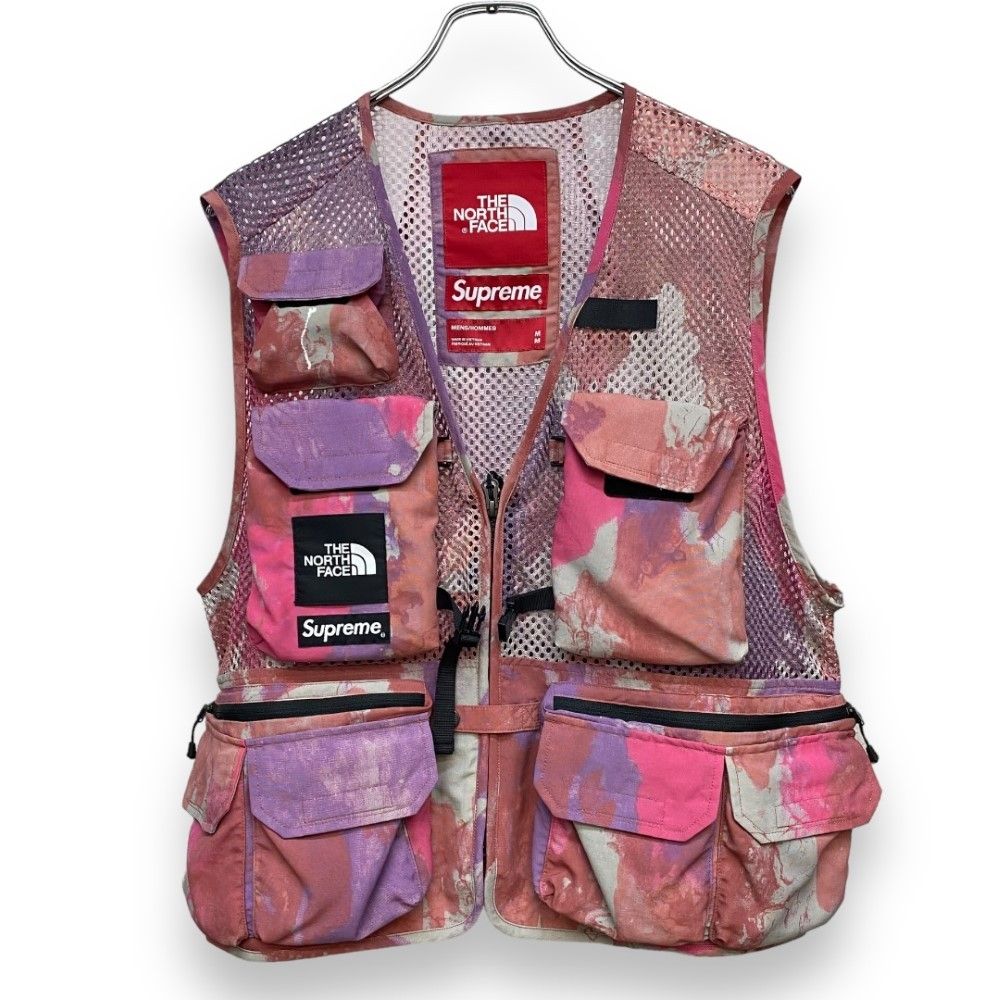SUPREME × THE NORTH FACE 20SS Cargo Vest カーゴベスト Mサイズ ピンク