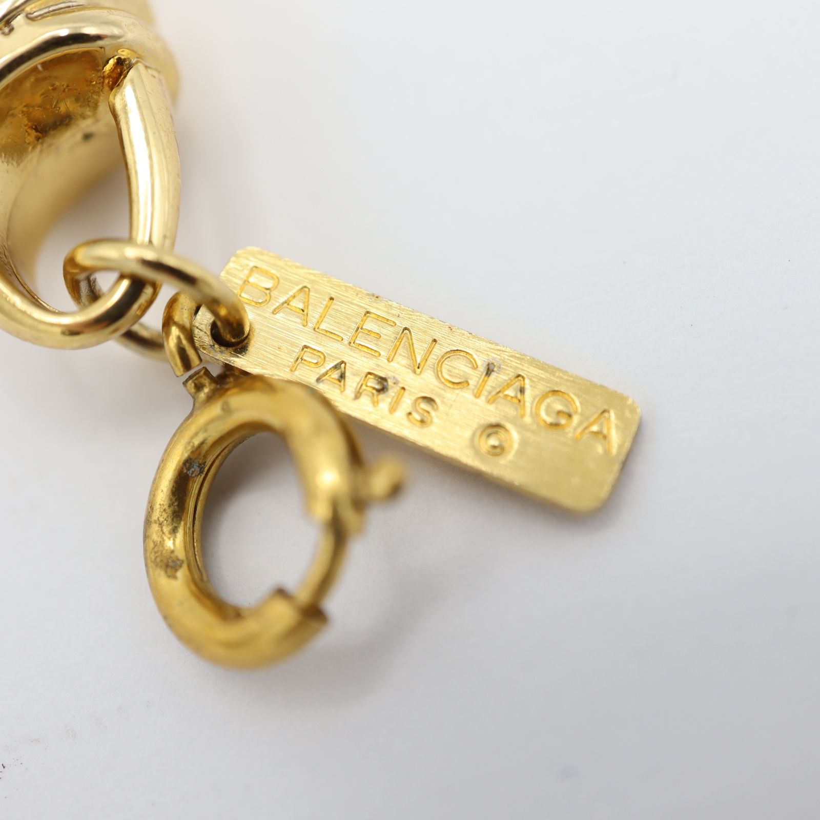 BALENCIAGA バレンシアガ チェーンブレスレット(ゴールド) バレンシアガ ロックチェーンブレスレット Lock chain bracelet