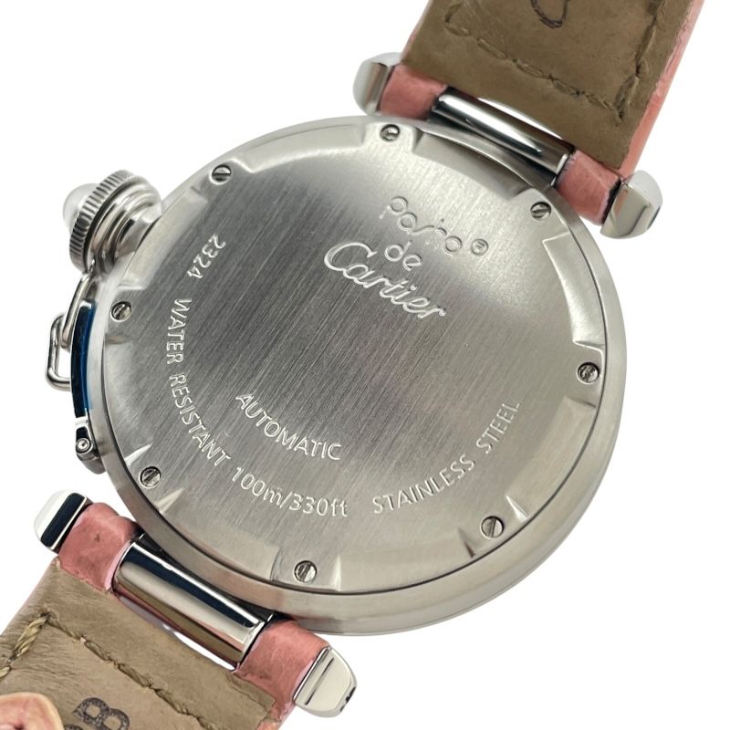 カルティエ Cartier パシャC ピンクシェル 2003年クリスマス限定  