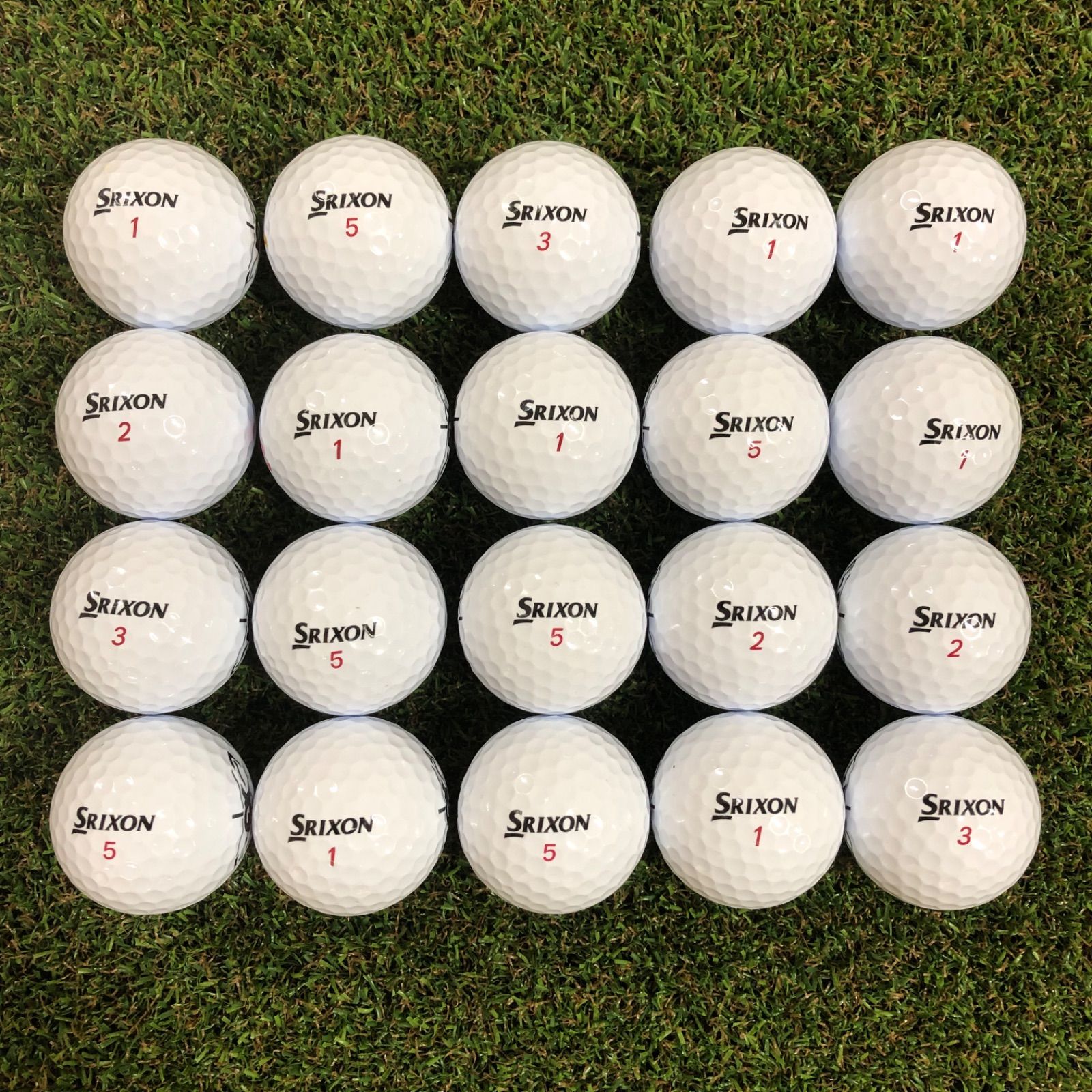 バリよかロストボールSHOP　　　　　　　 2022年モデル SRIXON X3  Sランク ロストボール 20球