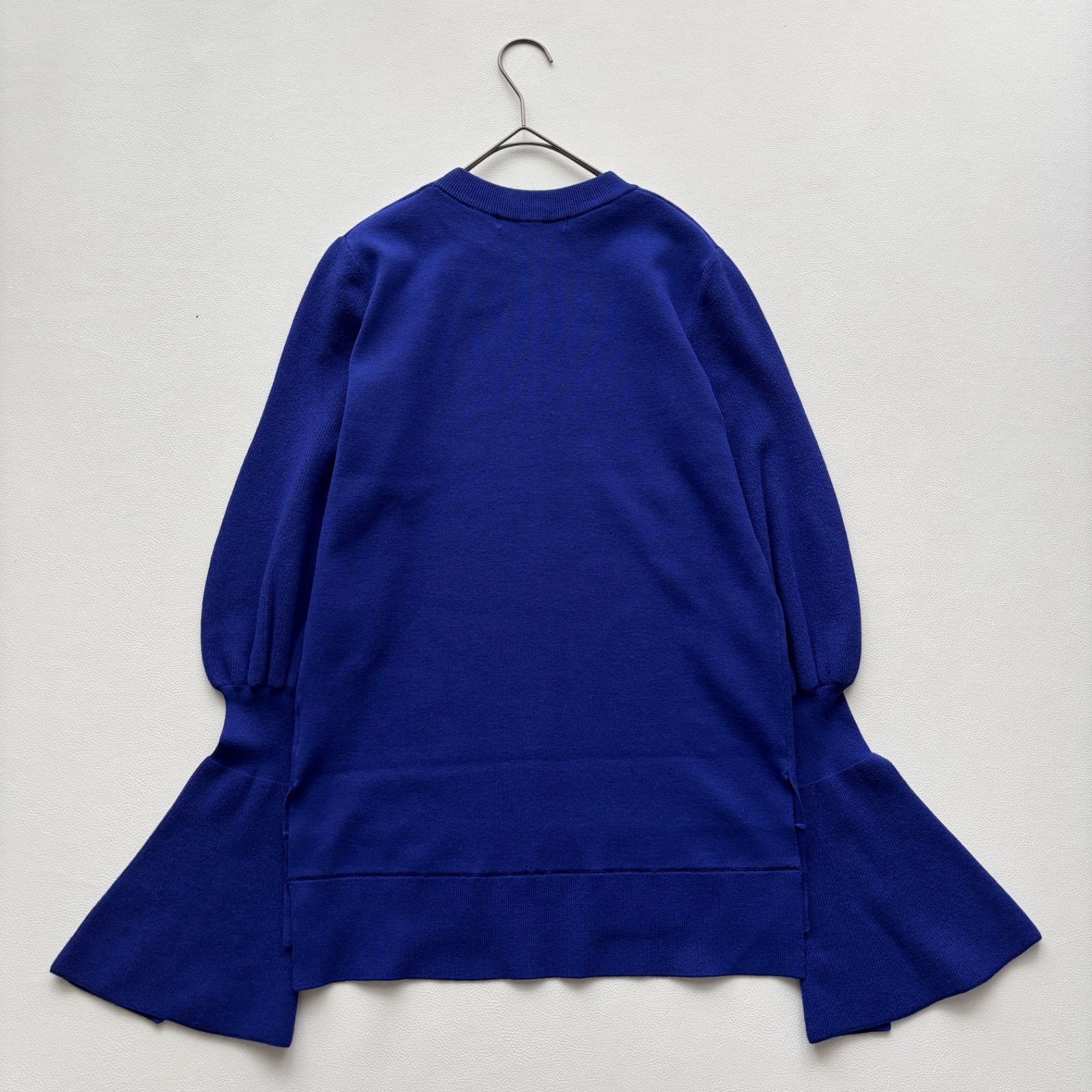 02112-3 タグ付 美品 UN3D アンスリード スリットスリーブニット SLIT