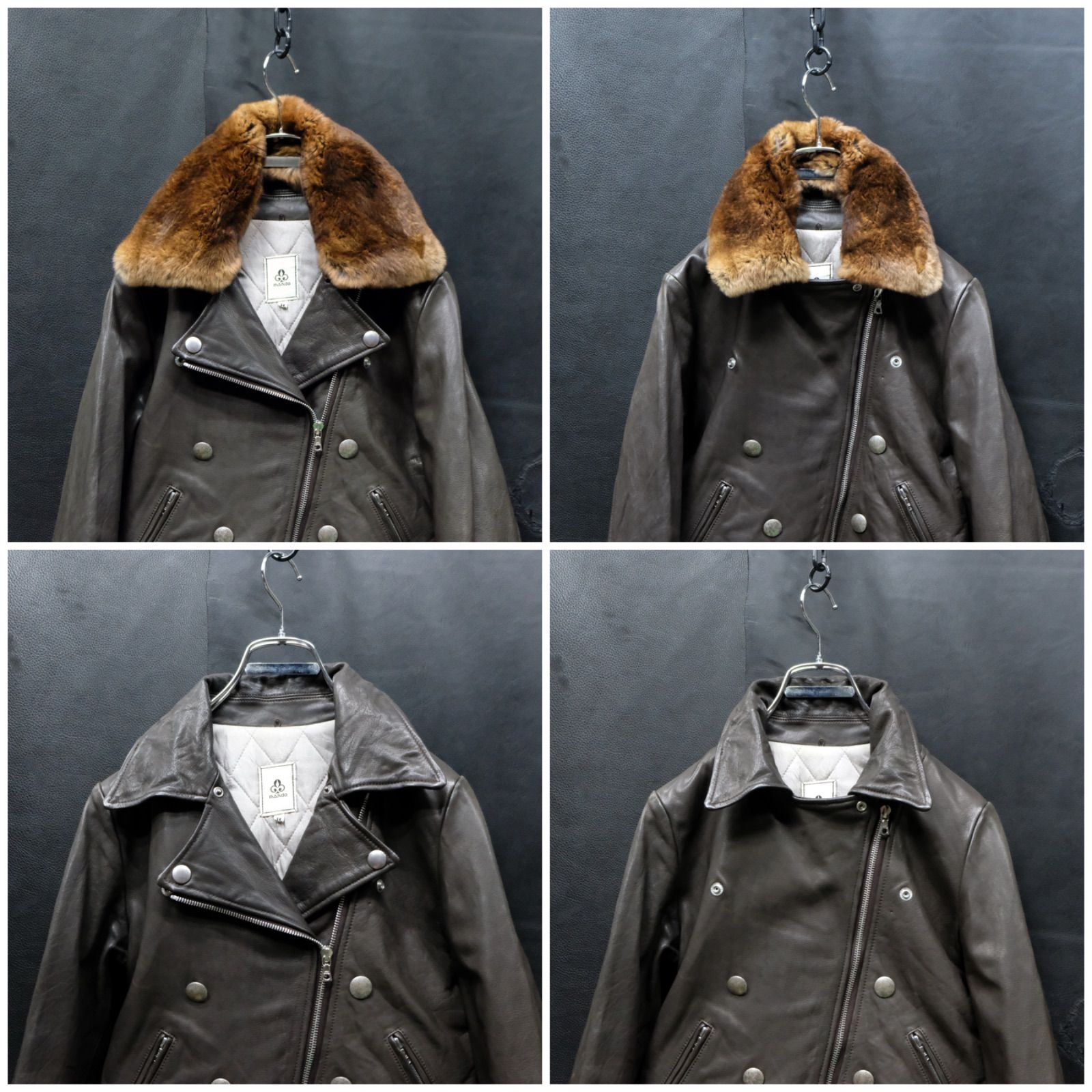 専用】mando レザーライダースジャケット