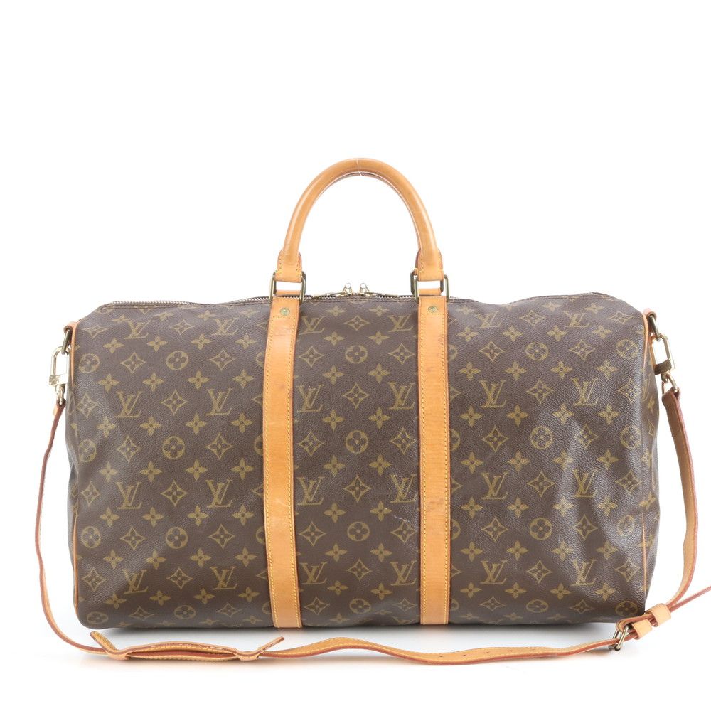 最終値下げLouis Vuitton モノグラム ボストンバッグ 極美品 ルイヴィトン モノグラム キーポル バンドリエール 50 M41416