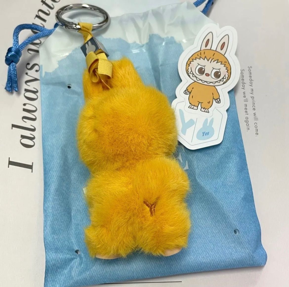 ラブブ PIN FOR LOVE ぬいぐるみ イニシャル Y LABUBU POPMART - メルカリ