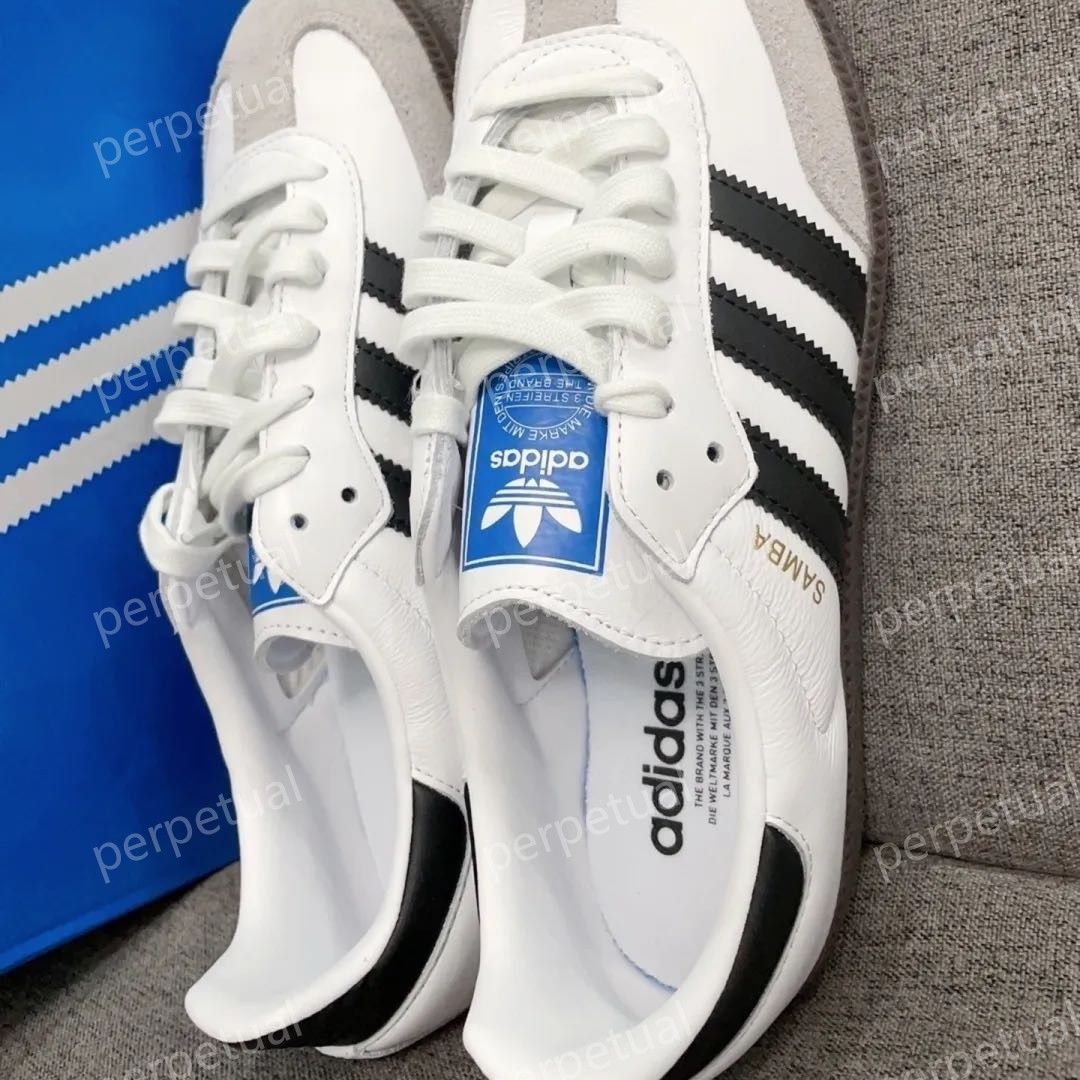 新品 【adidas】SAMBA OG アディダス サンバ ホワイト 男女同型 - メルカリ