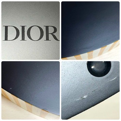 Dior ディオール BEE ラージ ラウンド トレイ 木材 ラッカー