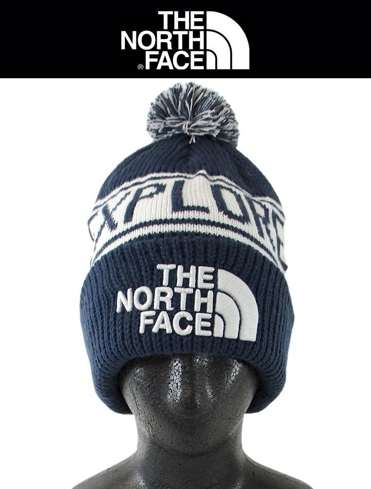 THE NORTH FACE レトロTNFポンポンビーニー新品未使用　ハワイ購入 THE NORTH FACE レトロTNFポンポンビーニー新品未使用 ハワイ購入 ザ