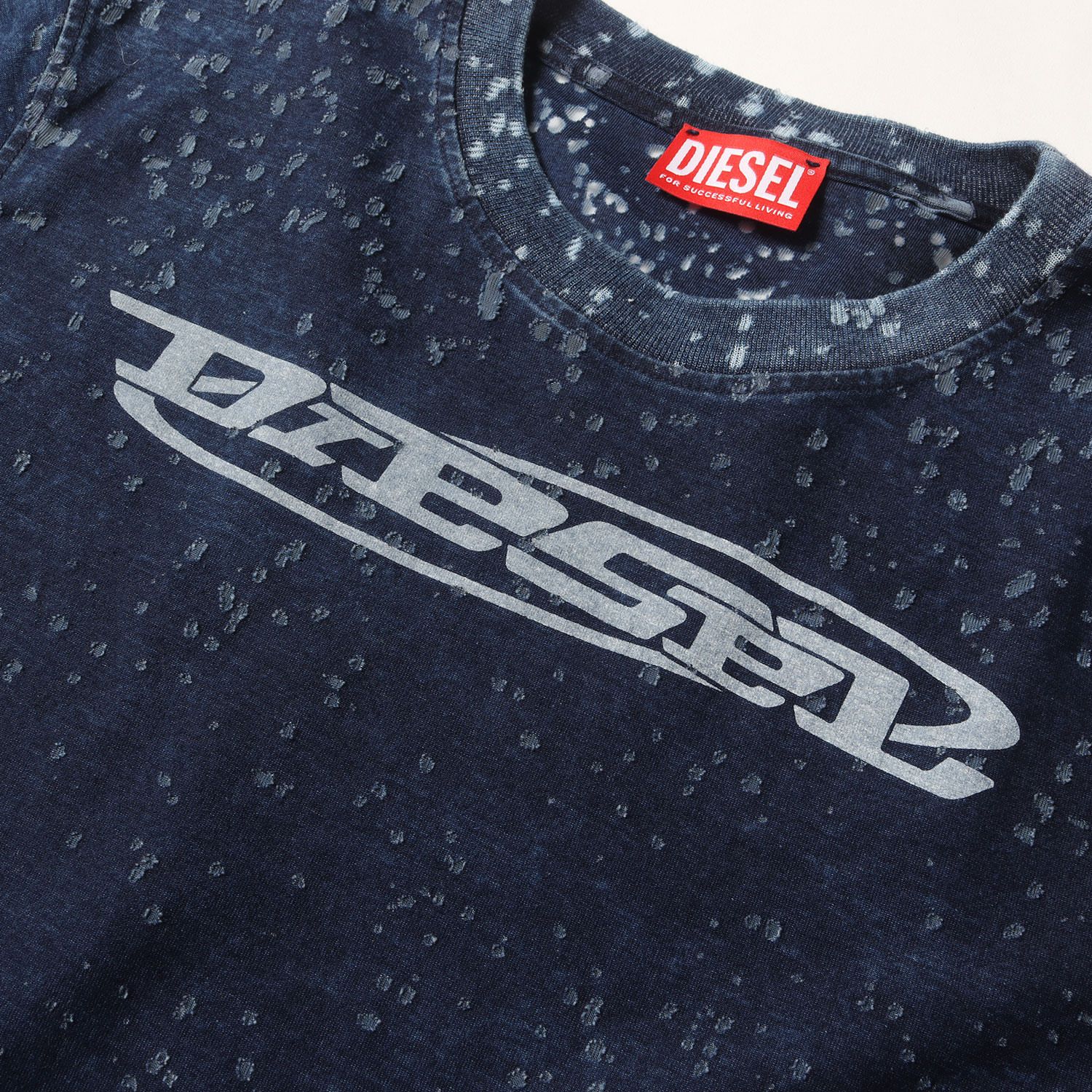 美品】DIESEL ディーゼル Tシャツ サイズ:XS / ブレーティング バーン