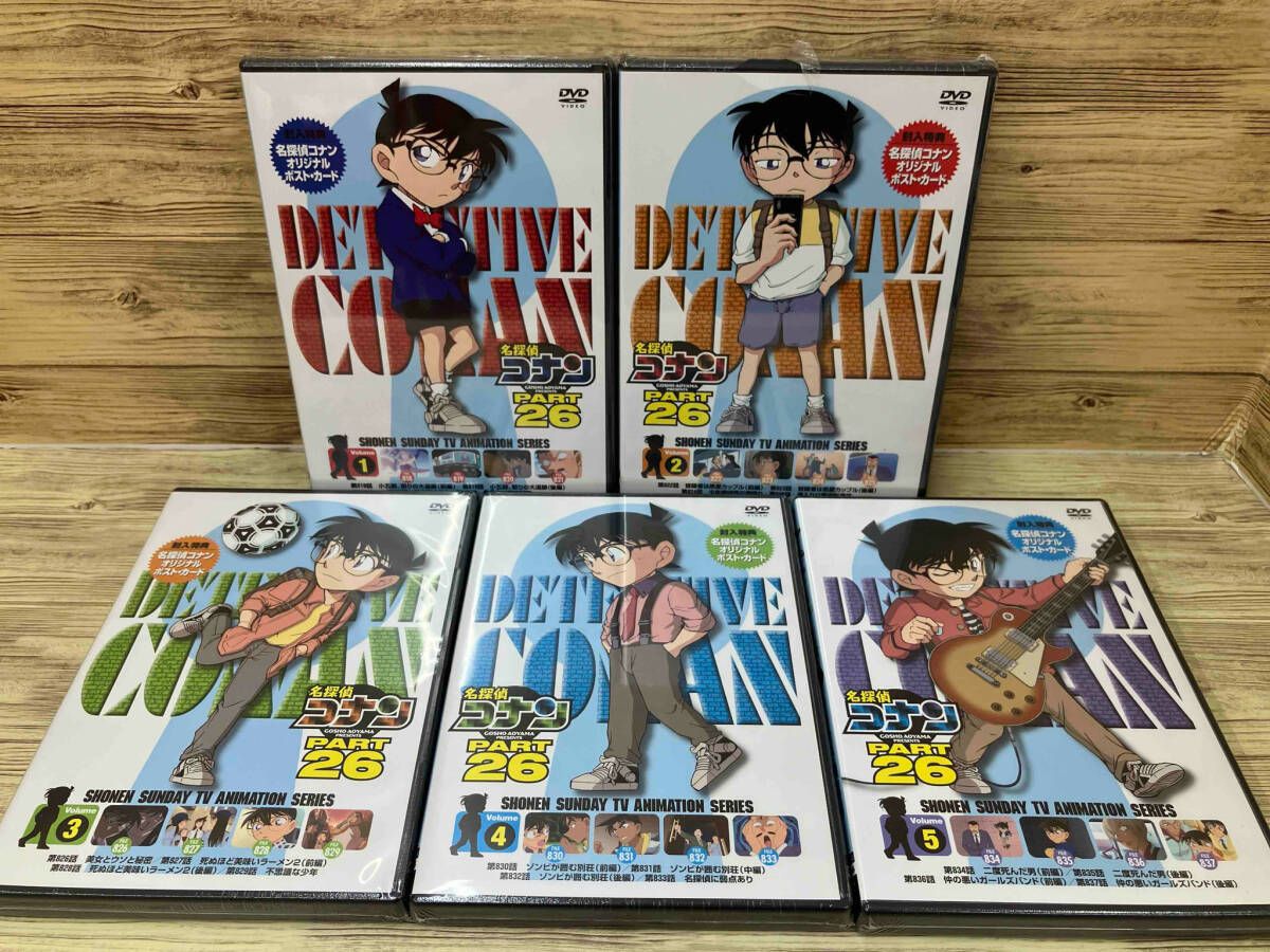 美品】DVD [全10巻セット]名探偵コナン PART26 Vol.1~10【ポスト