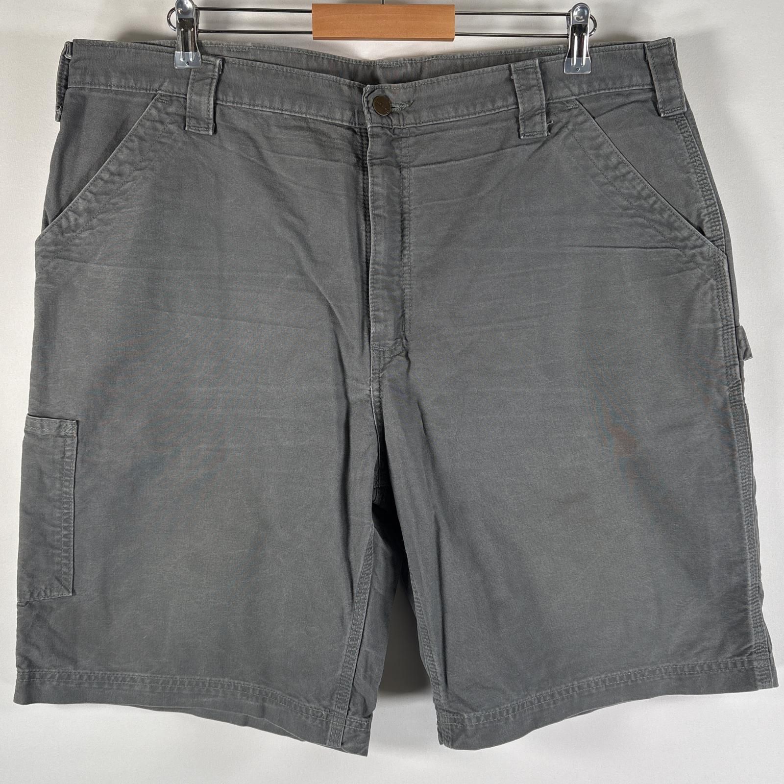 古着 カーハート Carhartt ショートパンツ 大きいサイズ ワークショーツ ワンポイント ペインター チノパン w40 グレー系 メンズ -  メルカリ