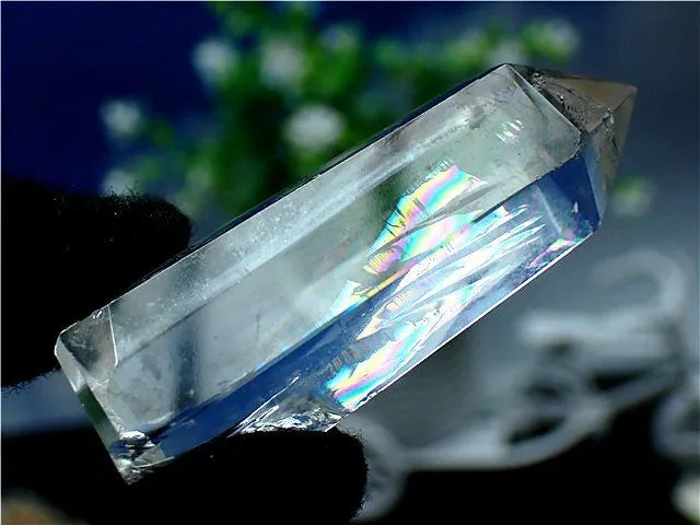 AAA級☆天然レインボー水晶六角柱七星陣B87B7/168B14B