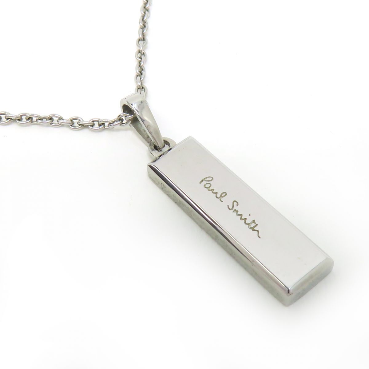 Paul Smith シルバー プレートネックレス Paul Smith ポールスミス シルバー プレートネックレス ※中古