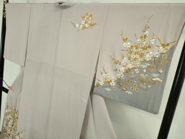 平和屋本店□極上 中国三大刺繍 相良刺繍 総刺繍 訪問着 宝尽くし 枝花