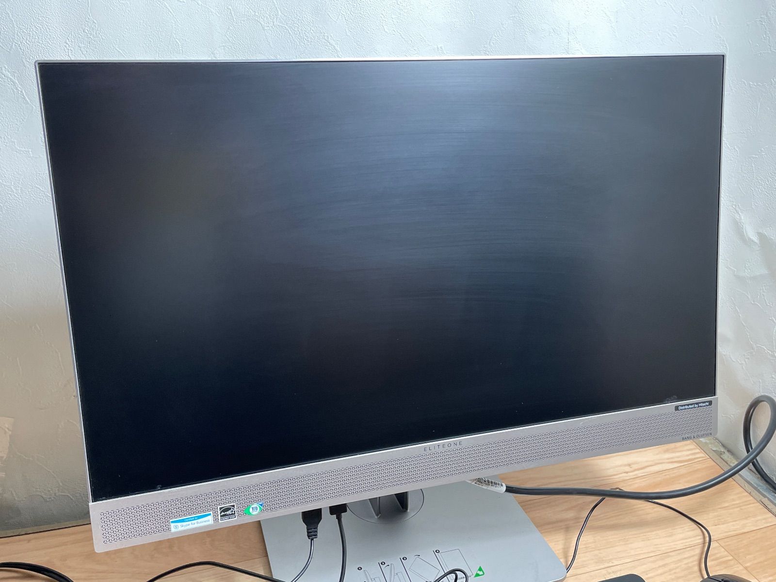 GK132 現状品 デスクトップパソコン 本体のみ HP EliteOne800G4 Core i5-8600 3.1GHz 8GB SSD256GB DVD Win11