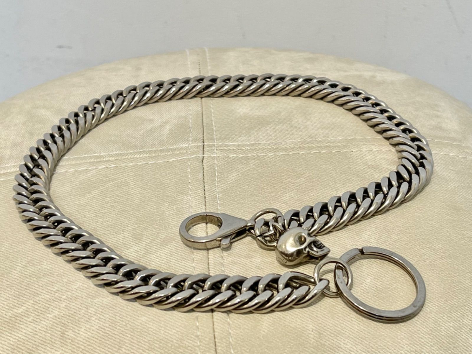 ALEXANDERMcQUEENアレキサンダーマックイーン喜平ウォレットチェーン ALEXANDERMcQUEEN アレキサンダーマックイーン喜平ウォレット