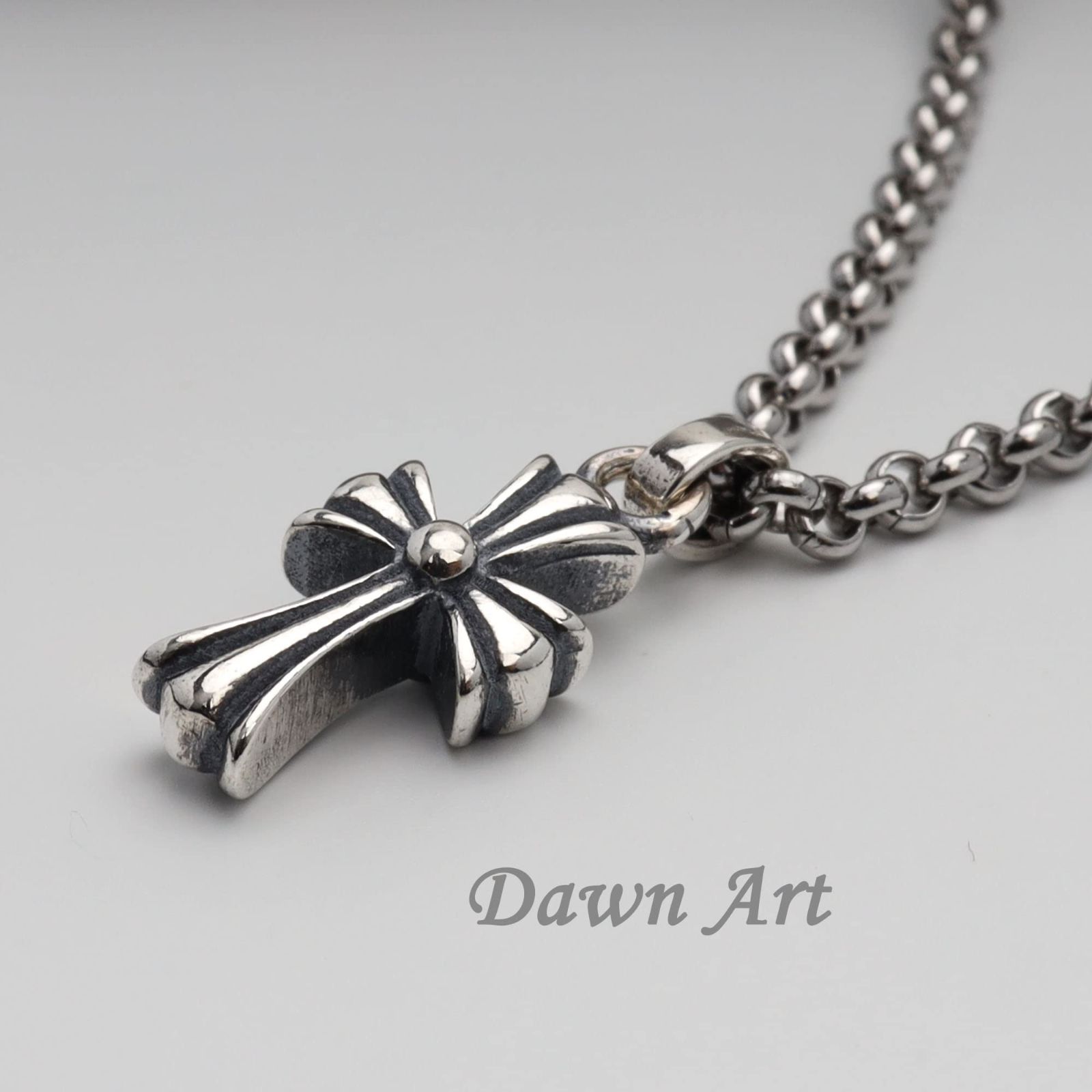 特価商品】[Dawn Art] ドーンアート シルバー925 クロスネックレス 925 