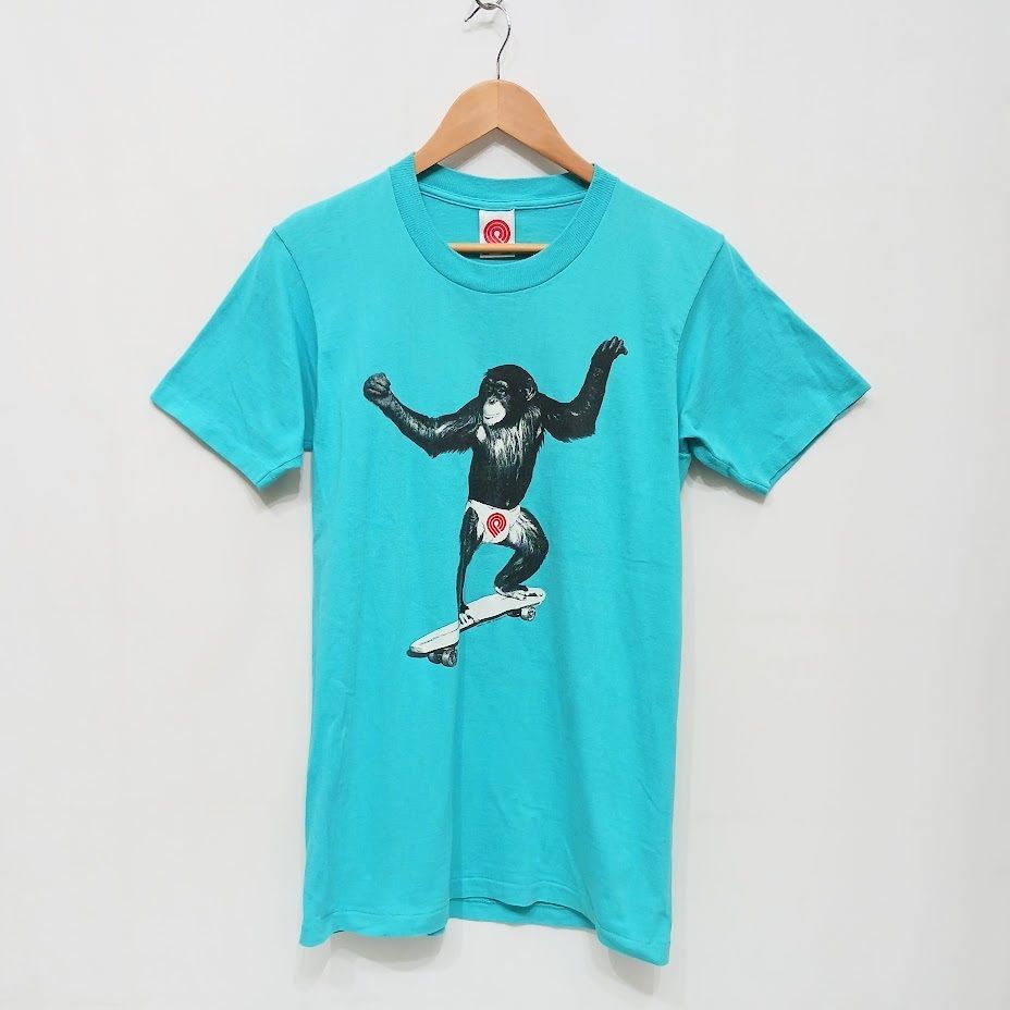 90s POWELL PERALTA パウエル SKATE CHIMP スケートチンパンジー ヴィンテージ Tシャツ - メルカリ