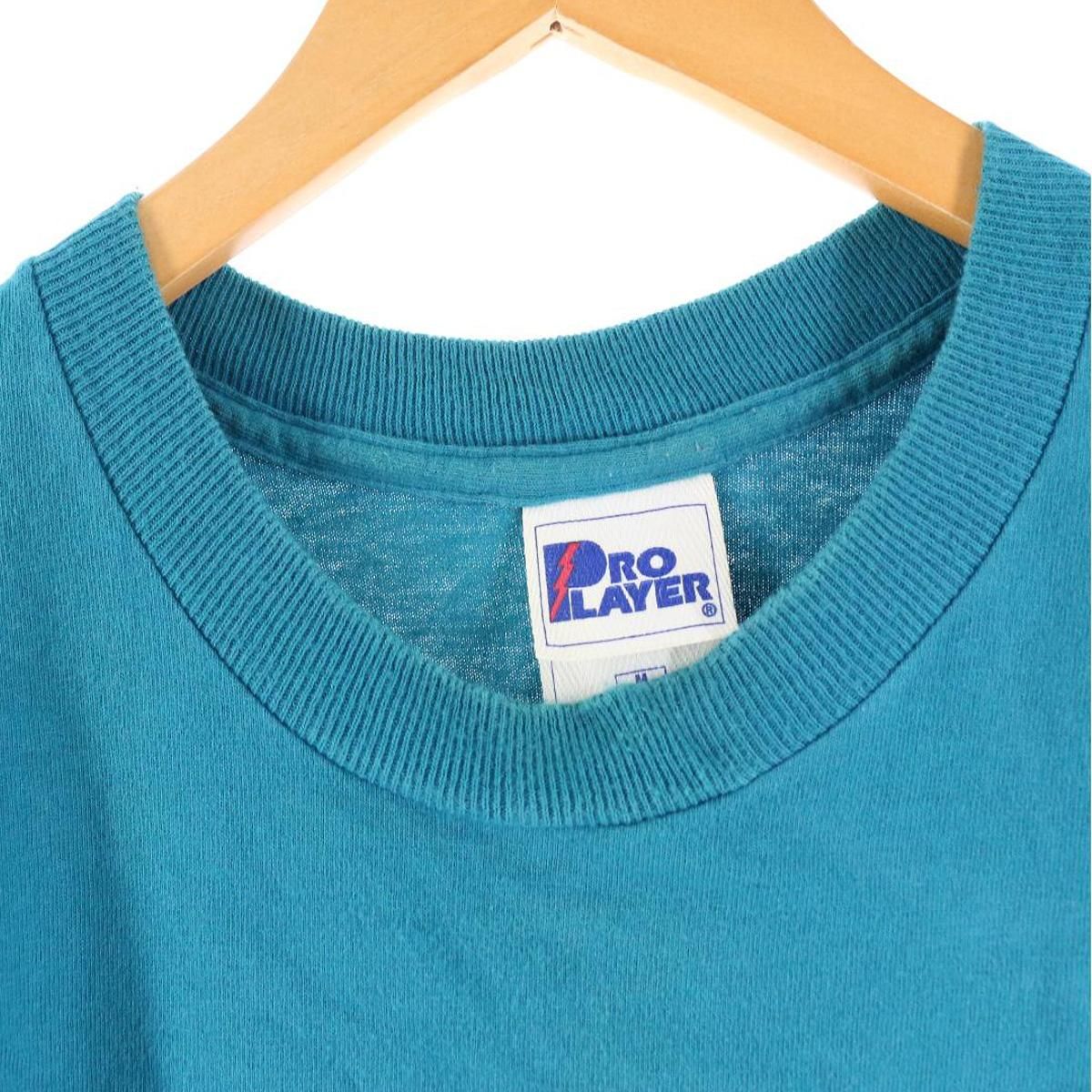 古着 90年代 PRO PLAYER プリントTシャツ USA製 メンズM ヴィンテージ 