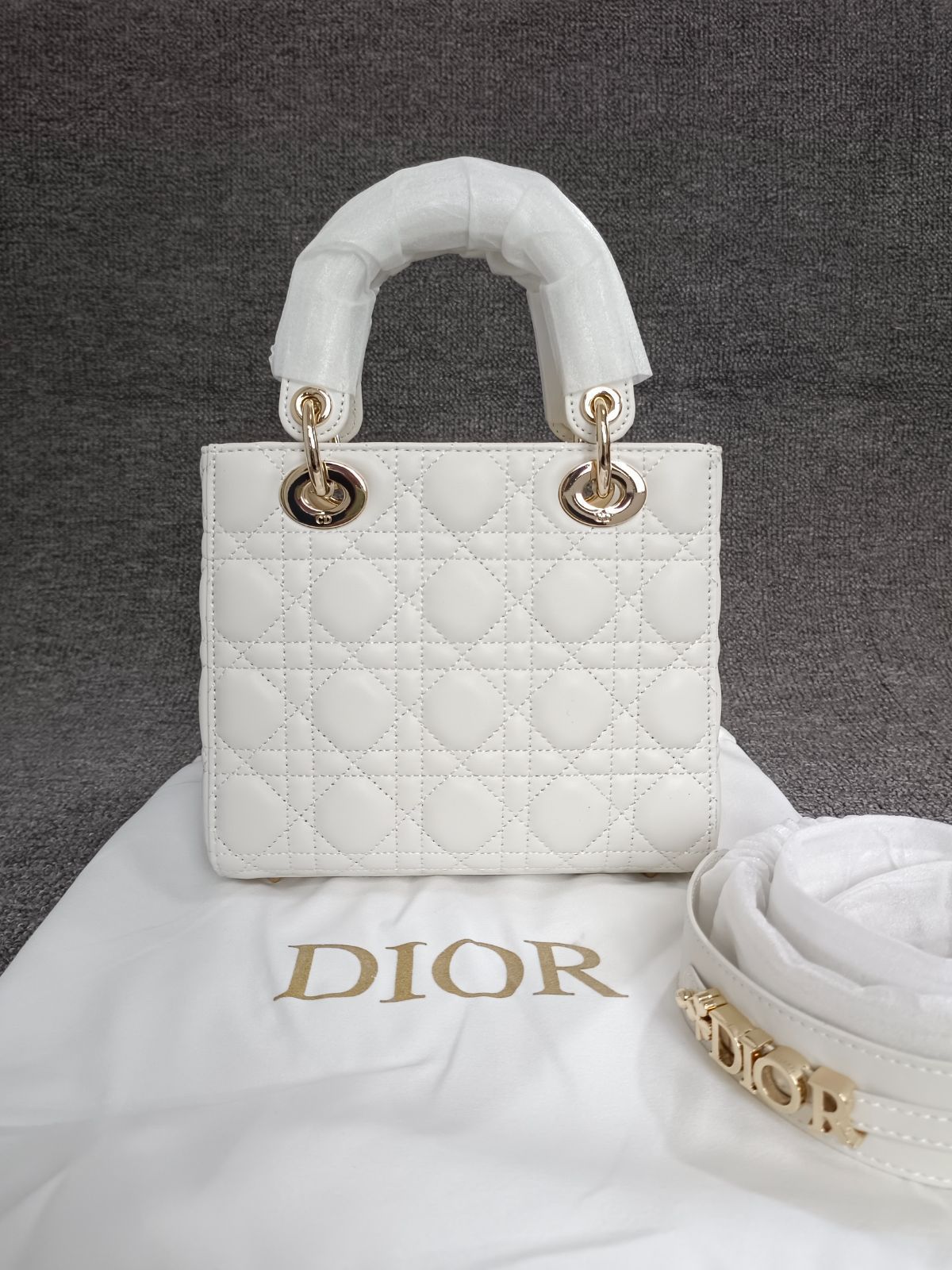 極美品 LADY DIOR ハンドバッグ My ABCDior スモール - メルカリ