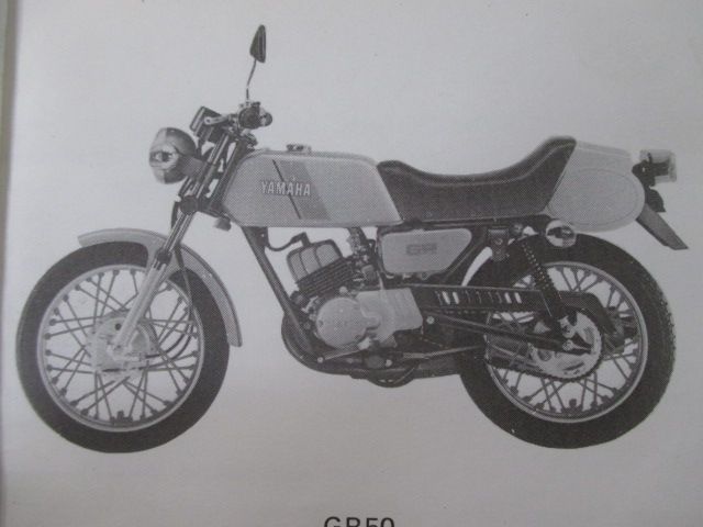 GR50 GR80 パーツリスト 2版 ヤマハ 正規 中古 バイク 整備書 1K8 1K9