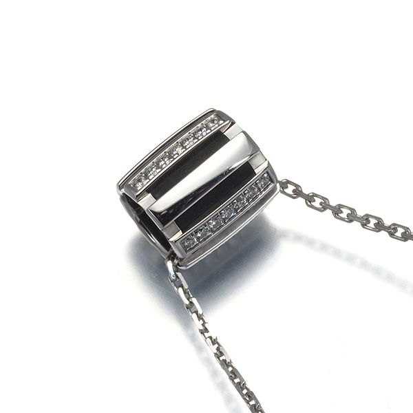 ショーメ ネックレス ダイヤ ダイヤモンド クラスワン ハーフ SM K18WG  