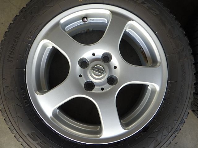 2310-258 日産 アルミホイール＆スタッドレスタイヤ 185/65R15