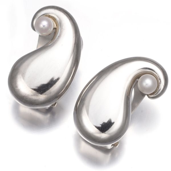 ジョージジェンセン イヤリング ベビーパール 真珠 3.5mm 398 シルバー 925 176515