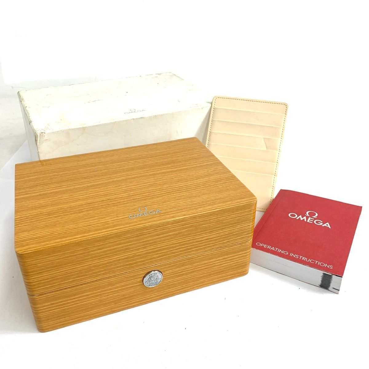 OMEGA 木製ボックス オペレーティングインストラクション付き　箱 OMEGA 木製ボックス オペレーティングインストラクション付き 箱