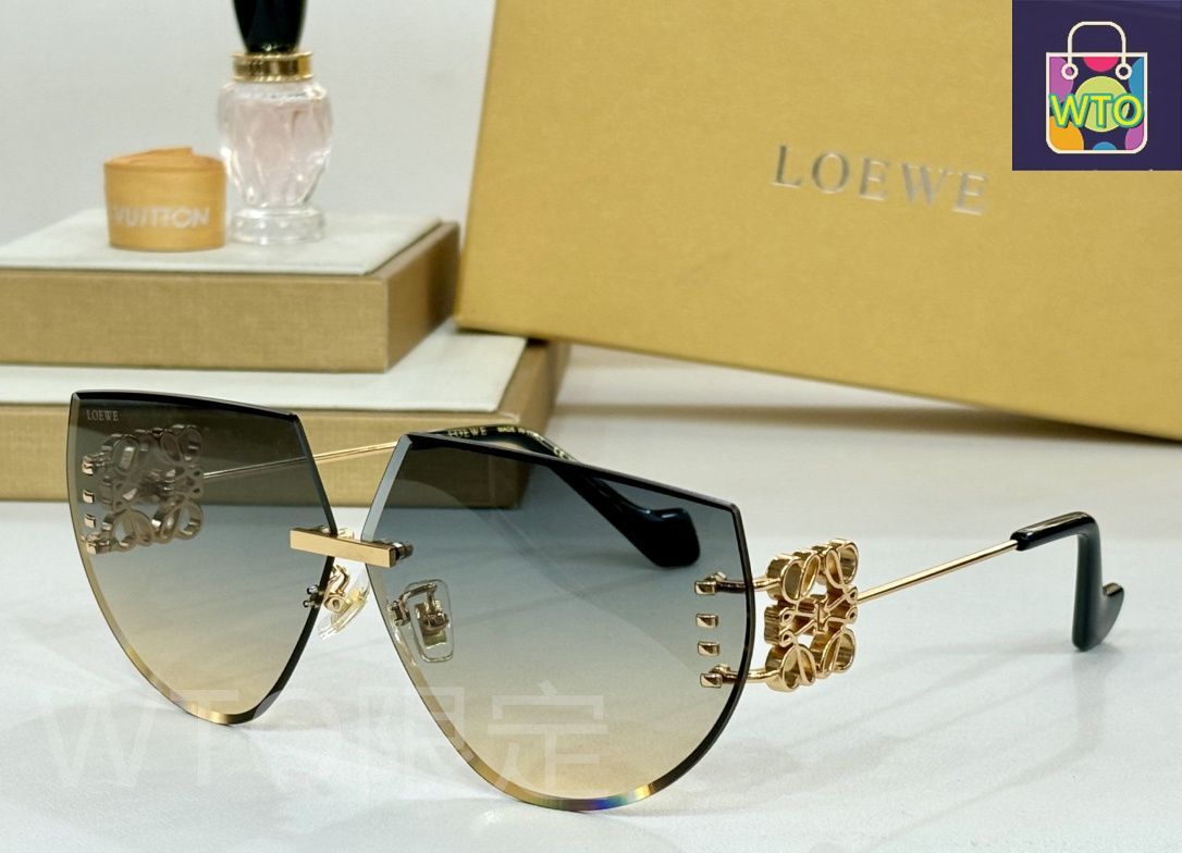 SALE品! LOEWE ロエベ 新モデル フレームレス ファッションメガネ