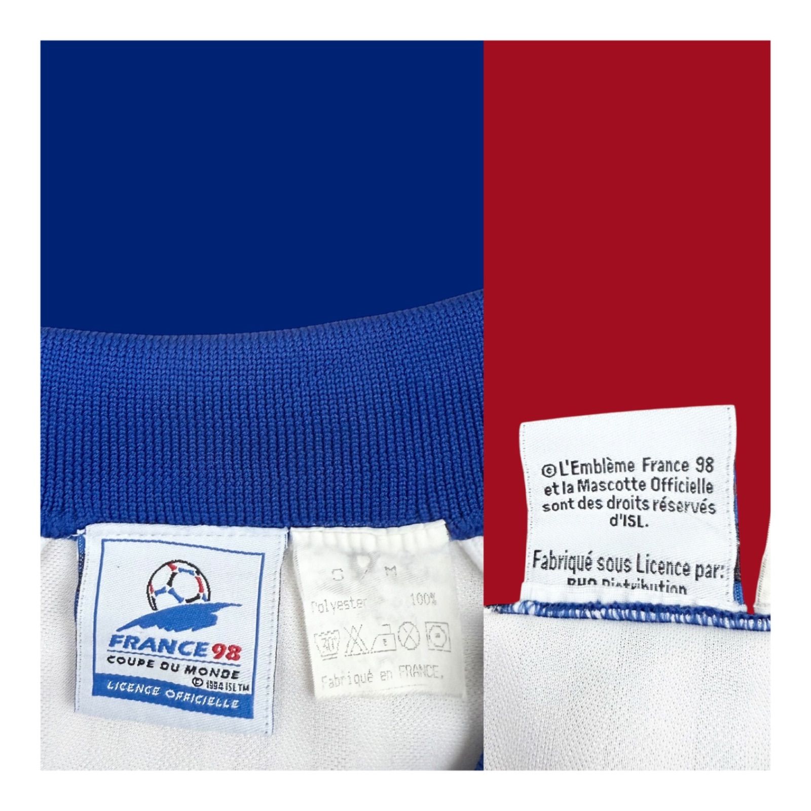 1998 90s FIFA WORLD CUP FRANCE フランス代表 ワールドカップ