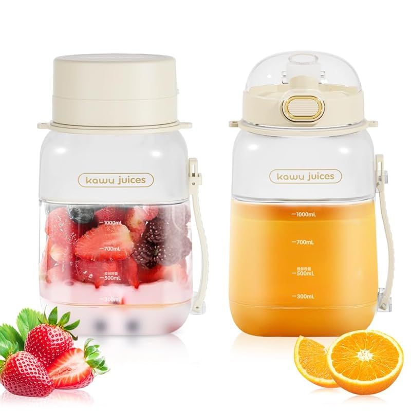 その他 Ry 24年最新】 KAWU ジューサー ミキサー 1000ML 持ち運びやすい