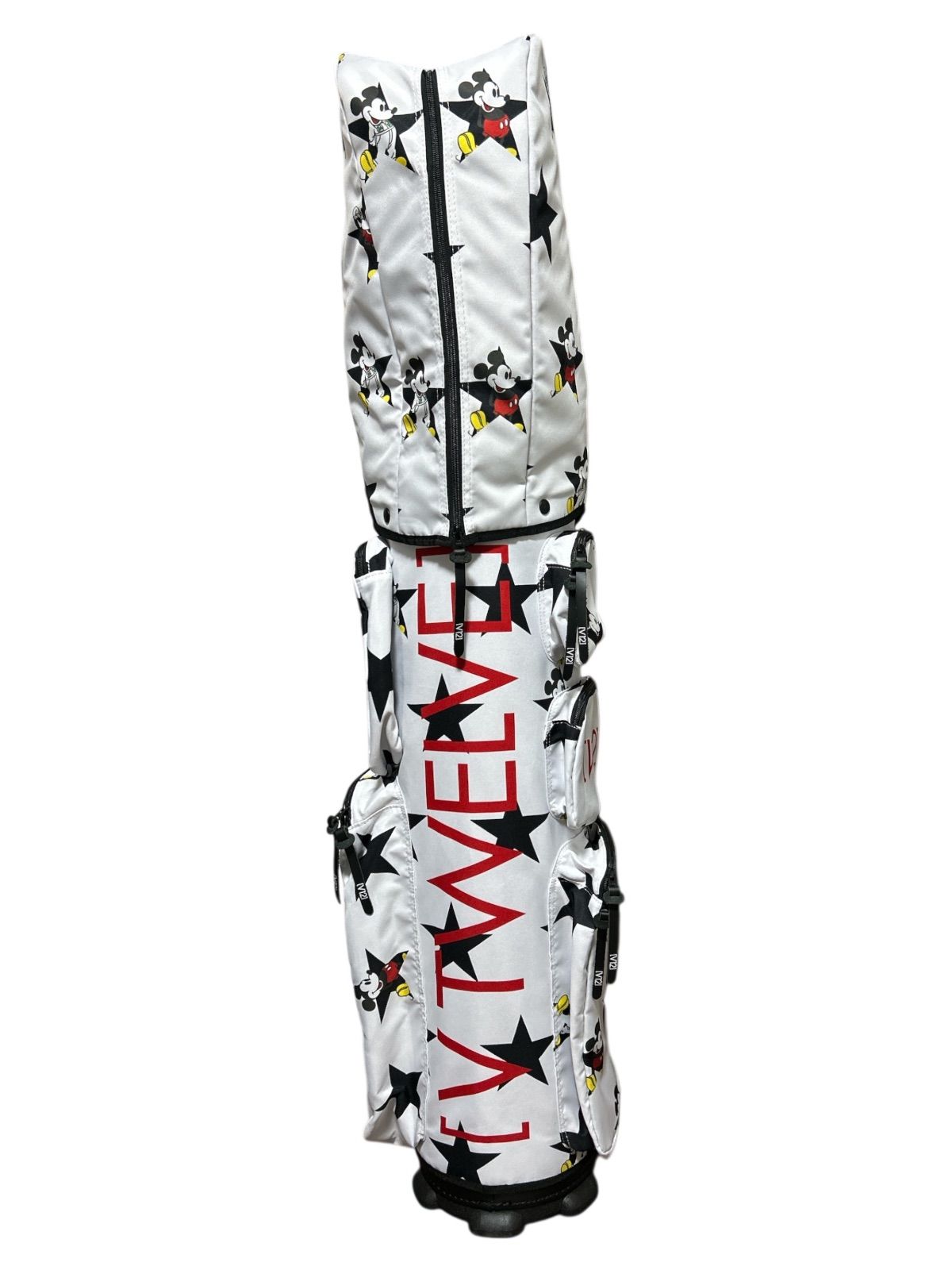 新品未使用！高級V12 ミッキーマウス着せ替えキャディバッグ8.5型
