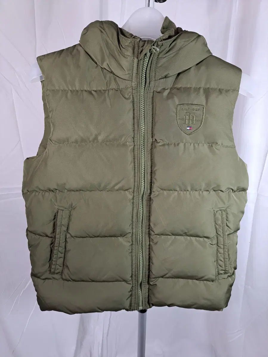 【雷市場（ポンジャン）商品韓国直送】 Tommy Hilfiger(トミーヒルフィガー) トゥイーン ダックダウン ダウンベスト 140
