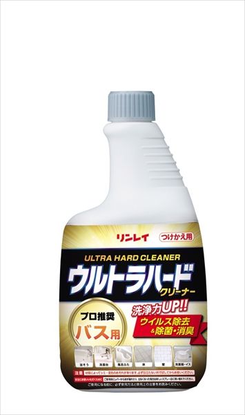 まとめ買い-12点セット ウルトラハードクリーナーバス用付替えボトル７００ｍｌ リンレイ 住居洗剤 お風呂用