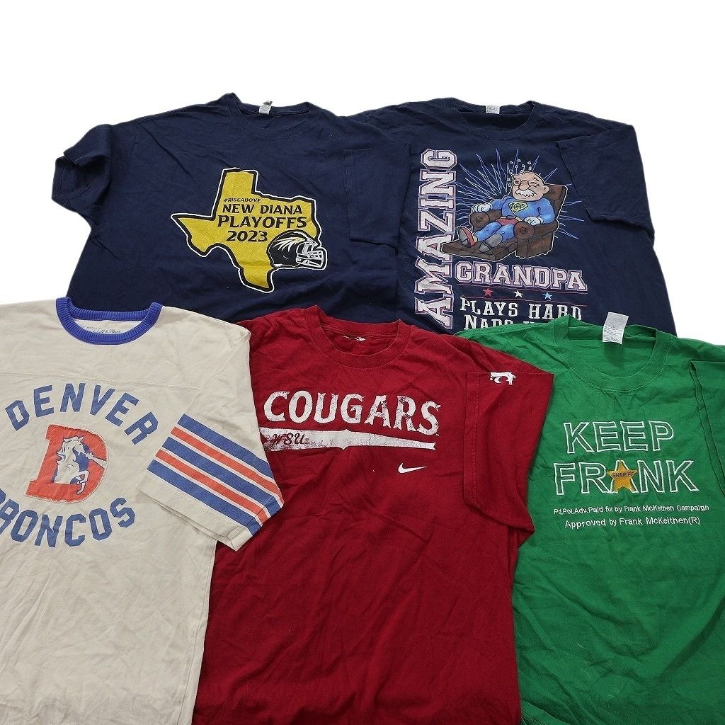 古着卸 mix 半袖Tシャツ 20枚セット メンズ XL タイダイ柄 チームロゴ ワンポイント 古着 NC3847